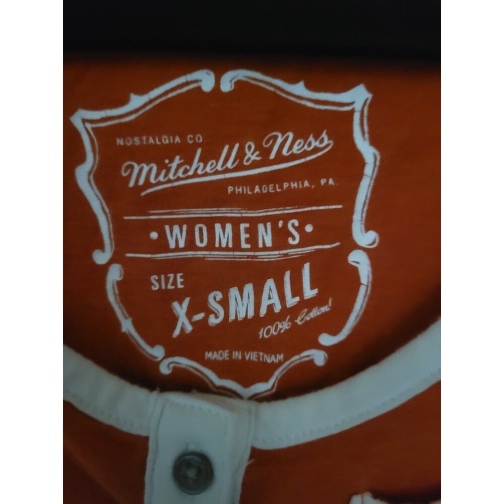 Philosophy Flyers Orange & Black Tank Sz XS - Picture 3 of 3